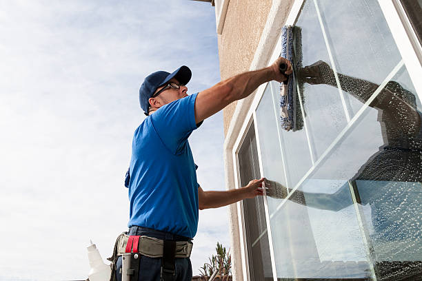 Professional window cleaning gives results you can't get on your own